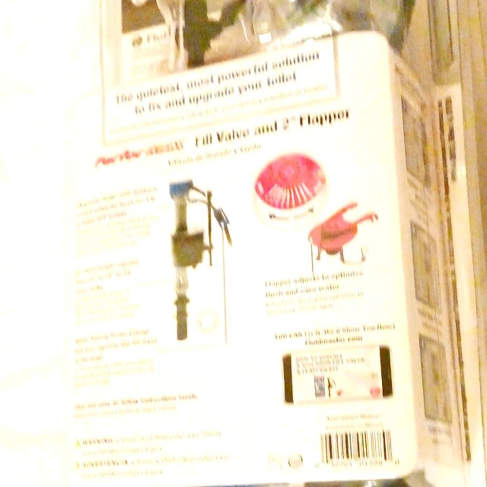 Fluidmaster Universal PerforMAX Fill Valve + 2" Flapper - 402CARHR. - Picture 5 of 6